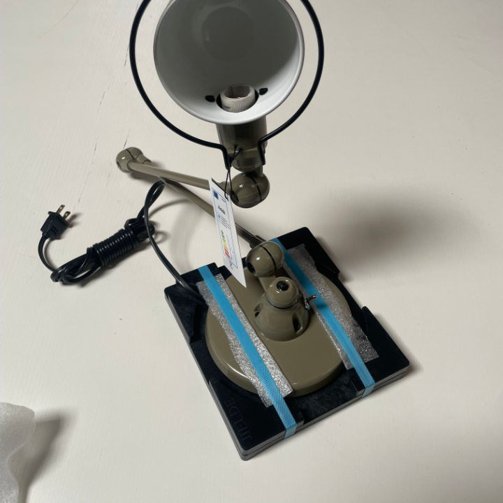 Khaki Grey Signal Desk Lamp SI333 by Overstock Sale Lamps